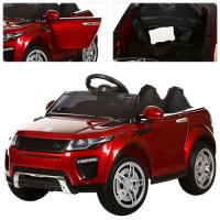 купить Детский джип Land Rover M 3213EBLRS-3 кожаное сиденье (красный)