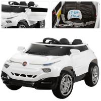 купить Детская электромашина джип Fiat M 3292EBLR-1 открывающиеся двери (белый)