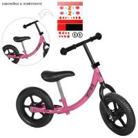 купить Детский беговел 12 дюймов PROFI KIDS M 3437 колеса EVA (розовый)