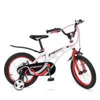 купить Детский велосипед 16 дюймов Profi LMG16202 Infinity магниевая рама (бело-красный)