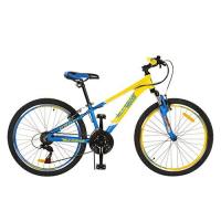 купить Спорт-велосипед 24" Ukraine Style G24A315-M-UKR-1 навесное Shimano (желто-голубой)