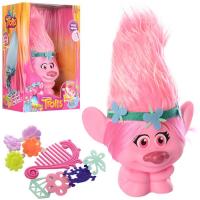 купить Голова тролля для причесок Trolls 868 заколочки расческа