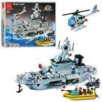 купить Конструктор Brick Морская серия 821 (843 детали)