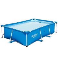 купить Бассейн каркасный Bestway 56403 прямоугольный (259-170-61 см)