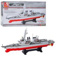 купить Детский конструктор SLUBAN M38-B0390 крейсер (615 деталей)
