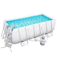 купить Бассейн каркасный Bestway 56457 с фильтр-насосом (412-201 см)