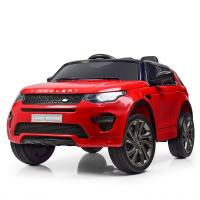 купить Детский джип Land Rover Discovery M 3908EBLR-3 с кожаным сиденьем (красный)