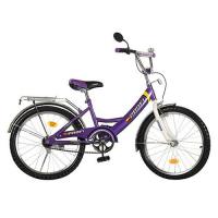 купить Велосипед детский 20 дюймов Profi P 2048 P 2038 (бело-фиолетовый)