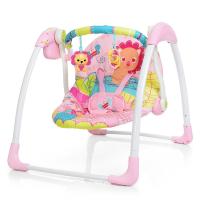 купить Детский шезлонг-качалка 6519 музыка звук дуга с подвесками
