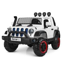 купить Детский полноприводный внедорожник Bambi M 4061EBLR-1 с радиоуправлением (белый)