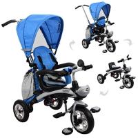 купить Велосипед – беговел ITRIKE M 3212A-6 TURBO TRIKE 2в1 (синий)