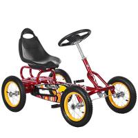 купить Детский педальный карт Bambi M 1698-3 надувные колеса (красный)