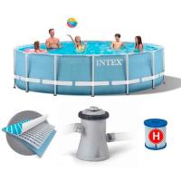 купить Каркасный бассейн с фильтр насосом Intex 28702 (305-76 см)
