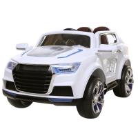 купить Детский электромобиль М 2391 R-1 Audi Q7 с открывающимися дверьми и пультом р/у (белый)