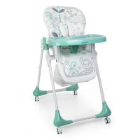 купить Складной стульчик для кормления Bambi M 3233 Lamb Mint на колесиках (овечки мятный)