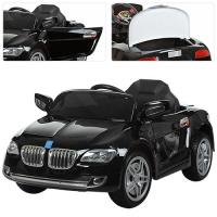 купить Детская электромашина BMW M 3152EBRS-2 амортизаторы автокраска (черный)