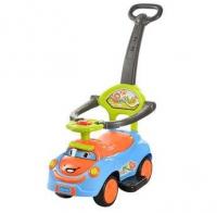 купить Детская машинка каталка Q 06-3-4 толокар (голубая)