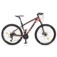 купить Спортивный велосипед 27,5 дюймов Profi EB275STUBBORN CB275.1 карбоновая рама 17" (черно-красный)