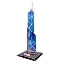 купить Пазлы 3D B 368-8 "Башня Банка Китая"