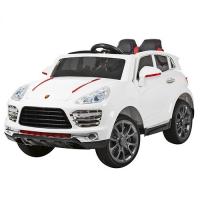 купить Детский электромобиль Porsche Cayenne M 3281EBLR-1 колеса EVA (белый)