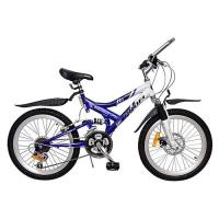 купить Велосипед 20 дюймов M2009C сине-белый