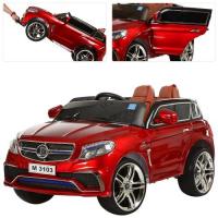 купить Детский джип Mercedes AMG Brabus M 3103(MP4)EBLRS-3 кожаное сиденье и автопокраска (красный)