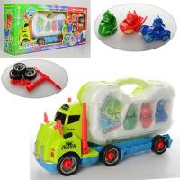 купить Детская машинка-трейлер PJMASKS PB885 колеса на шурупах (38см)