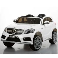 купить Детский джип Mercedes M 3299EBLR-1 с радиоуправлением колеса EVA (белый)