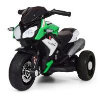 купить Детский электромотоцикл Bambi M 3991E-5 с колесами ЕВА (зеленый)