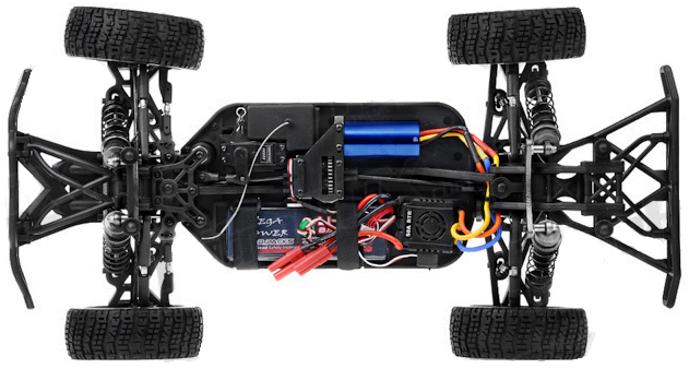 фото Радиоуправляемая модель раллийного шорт-корса 1:8 Himoto Mayhem MegaE8SCL Brushless (красный)