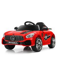купить Детский электромобиль Mercedes M 4105EBLR-3 радиоуправление музыка свет (красный)