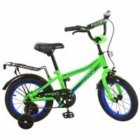 купить Детский велосипед Prof1 14 дюймов L14102 Top Grade (салатовый)