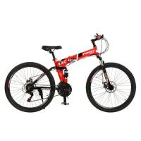 купить Складной велосипед 26 дюймов Profi Compact 26.1 (красный)