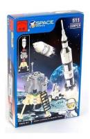 купить Детский игровой конструктор BRICK 511 "Космическая ракета" 229 деталей