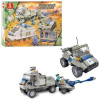 купить Детский конструктор SLUBAN M 38 B 0208  " Военный спецназ" (467 дет.)