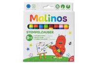 купить Штампы-фломастеры волшебные меняющие цвет MALINOS Stempelzauber 9 (9+1) шт