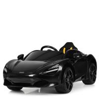 купить Детская машина McLaren M 4085EBLR-2 с кожаным сиденьем (черная)
