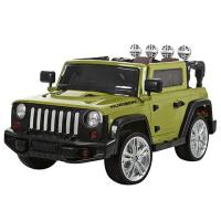 купить Детский электромобиль джип M 3286EBLR-10 колеса ЕВА (зеленый)