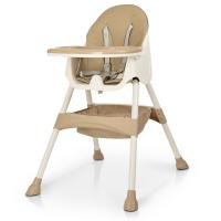 купить Стульчик для кормления детей Bambi M 4136 Beige экокожа (бежевый)