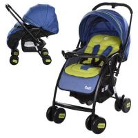 купить Детская коляска GOLF M 3429L-3 прогулочная книжка (синяя)