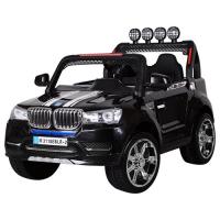 купить Детский электромобиль джип M 3118EBLR-2 с колесами EVA на радиоуправлении (черный)
