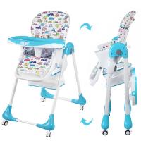 купить Детский стульчик для кормления M 3234-3 BAMBI (голубой)