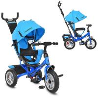 купить Трехколесный колясочный велосипед TurboTrike M 3113-5A (голубой)