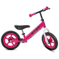 купить Детский беговел 12 дюймов PROFI KIDS M 3440B-7 колеса EVA (фуксия)
