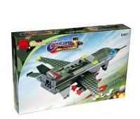 купить Детский конструктор BRICK 0497, Самолет, 147 деталей