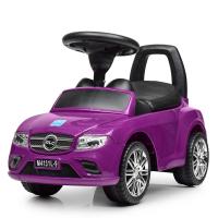 купить Детская машинка-каталка Mercedes GLC M 4131L-9 кожа и музыка (фиолетовая)