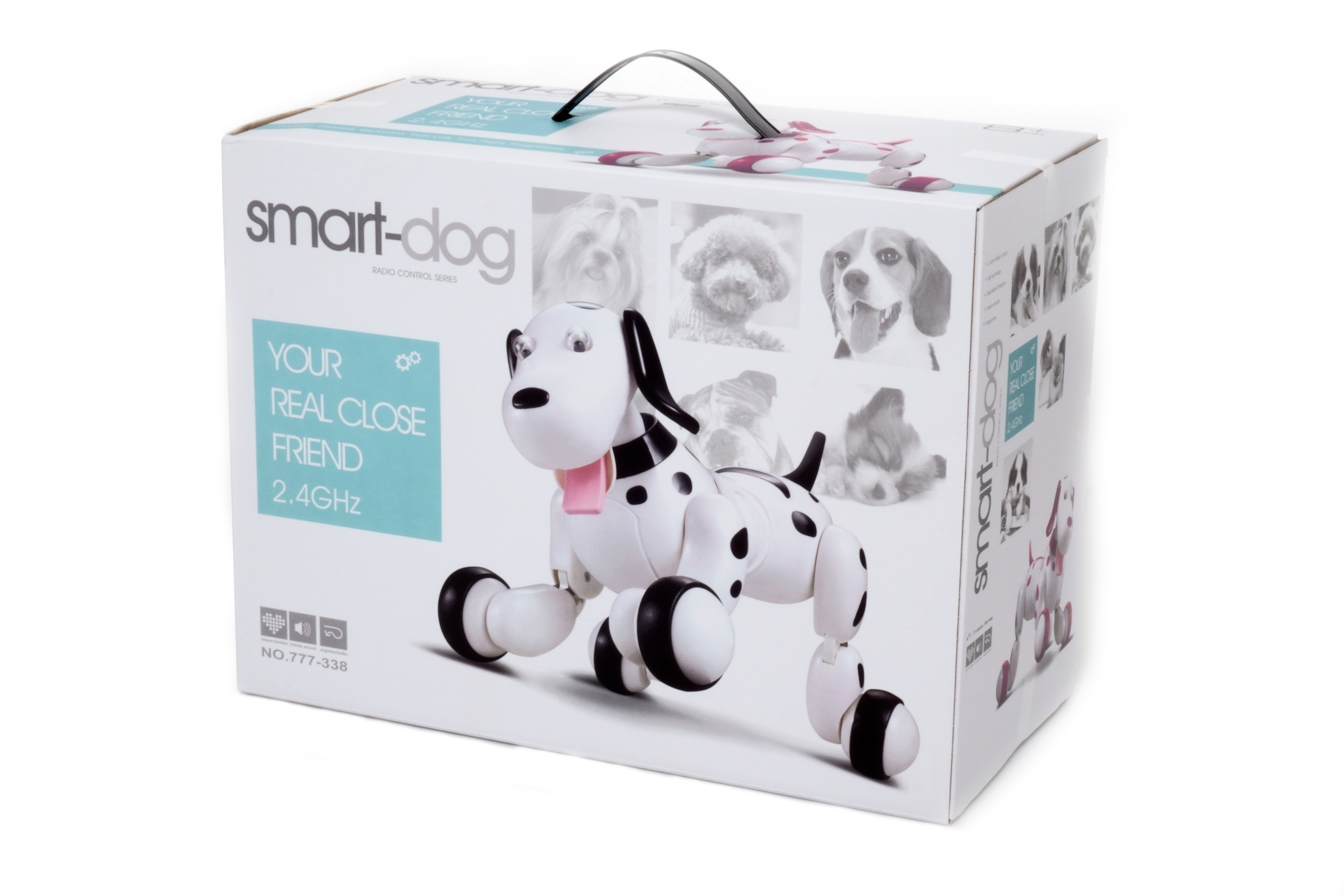 фото Робот-собака радиоуправляемый Happy Cow Smart Dog (черный)