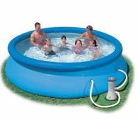 купить Семейный круглый надувной бассейн Intex Easy Set Pool Intex 56422 с фильтром (366 х 76 см)