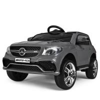 купить Детский джип с радиоуправлением Mercedes AMG M 3621EBLR-11 кожаное сиденье (графитовый)