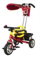 купить Детский трехколесный велосипед Profi Trike М 0198 с ручкой EVA Foam
